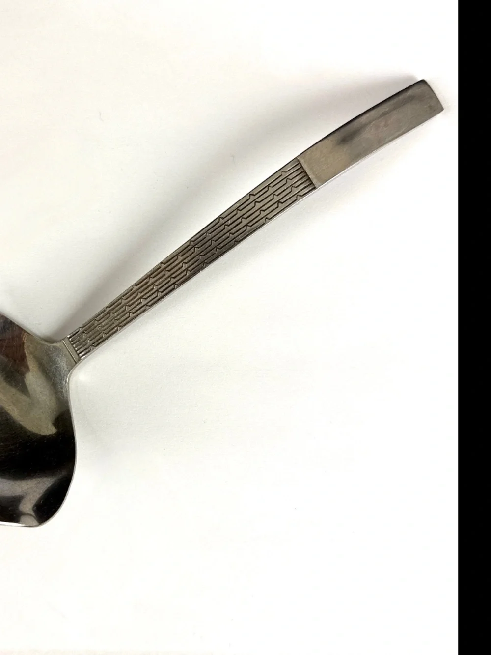 Vintage Cosmos CSM18 Stainless Steel Ladle Japan 18 8 Mid Century Modern EUC